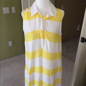 Beach Lunch Lounge Shirt Dress..NWOT